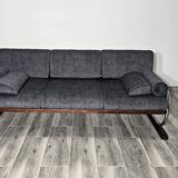 Canapé Bauhaus chromé par Robert Slezak pour les usines Slezak, années 1930