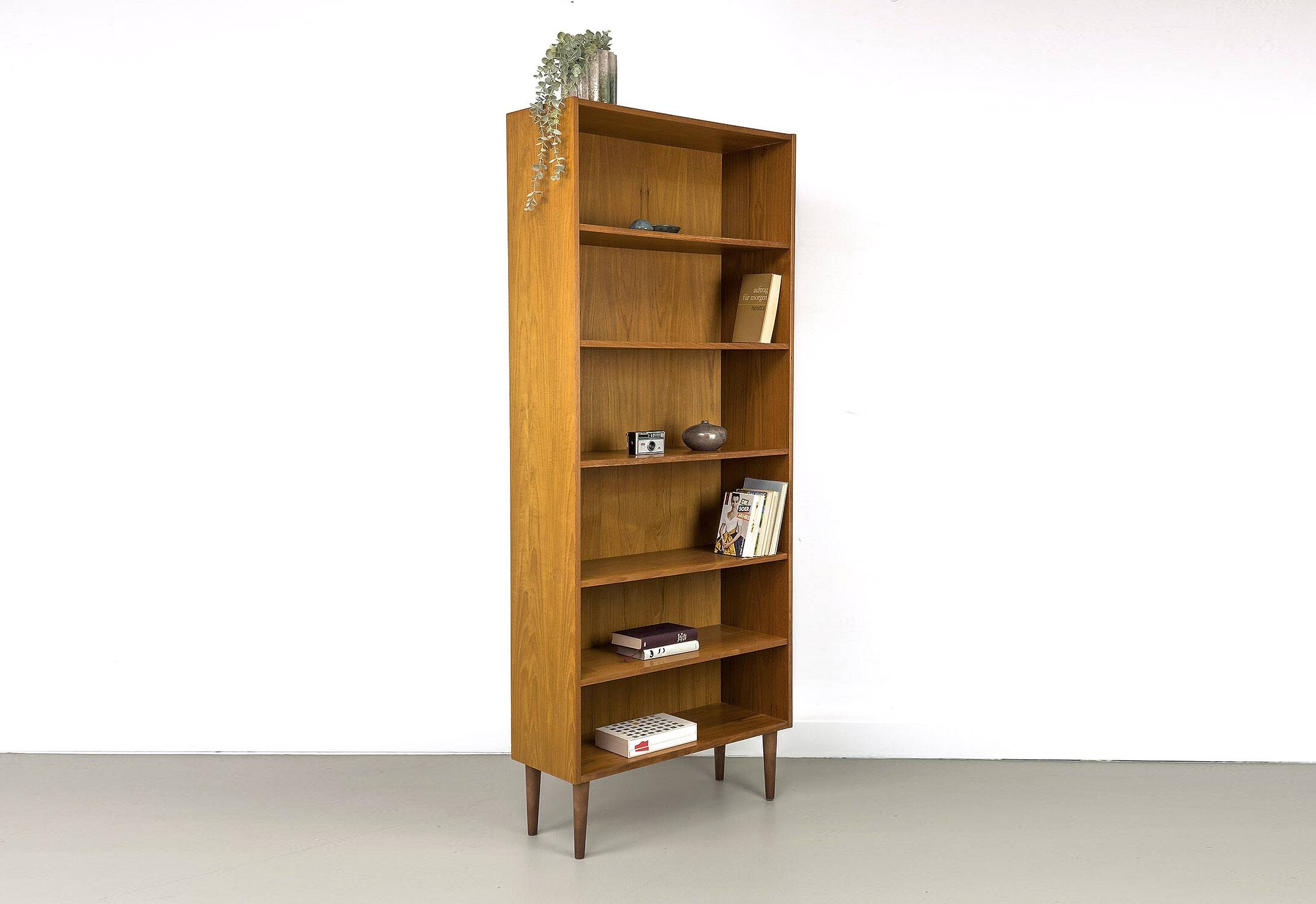 Vintage Teak Bookshelf by Domino Møbler, 1970s