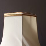 Danish turned wood lamp 1970