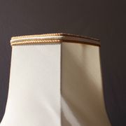 Lampe danoise tournée en bois des années 1970