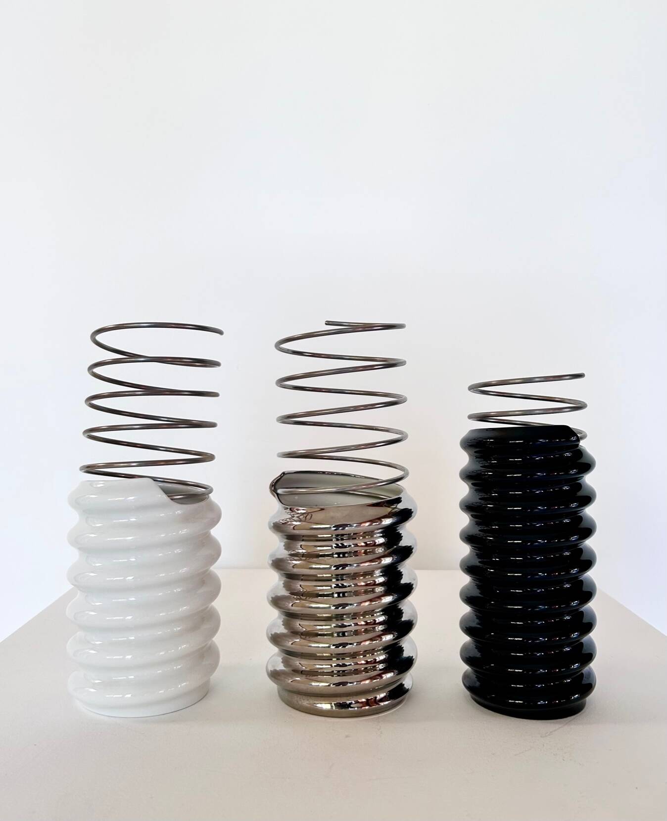 3 Ringoletto Vases by Ron Arad for Rosenthal, 2000