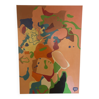 Abstract Table - Laure des Roziers (2014) - 180X120 cm