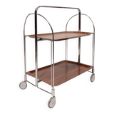 Bauhaus roll bar table chrome 1960 mid century modern design