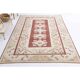Vintage Turkish Hand-Knotted Wool Cotton Red Area Rug 202x301