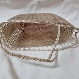 Porte bouteille argent 1970
