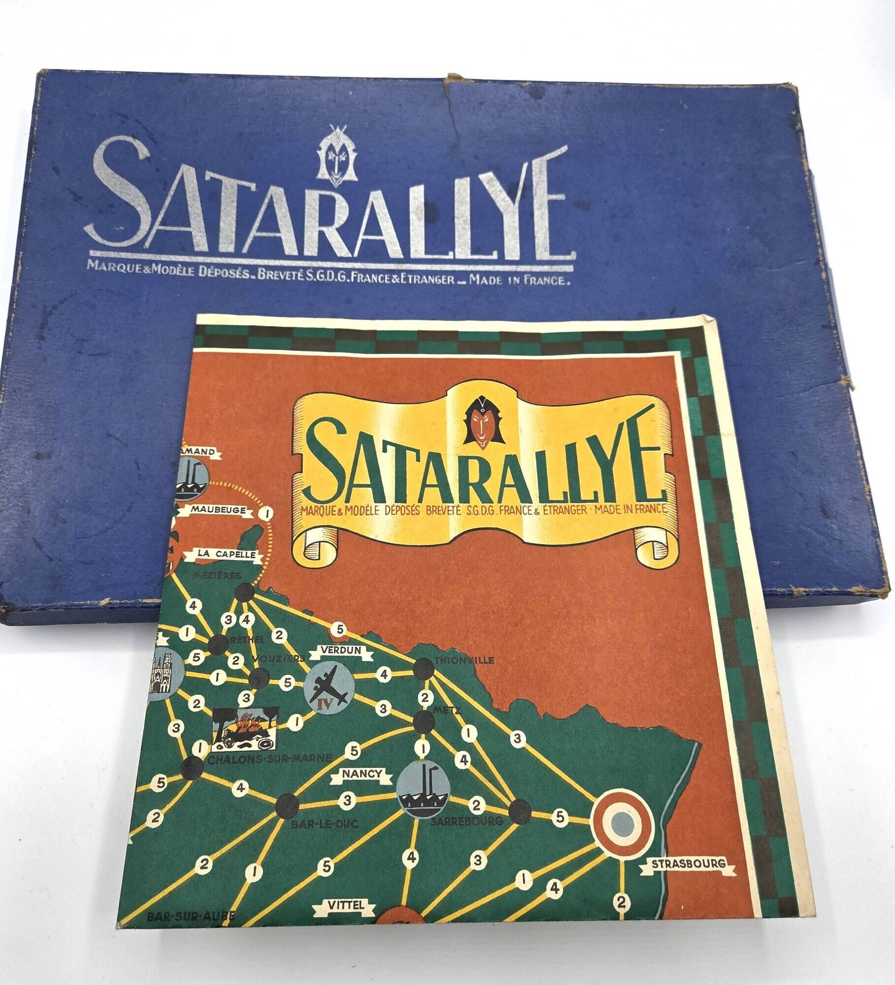 Vintage Board Game "Satarallye"
