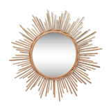 Rattan mirror year 1960