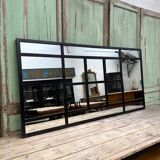 Large metal mirror