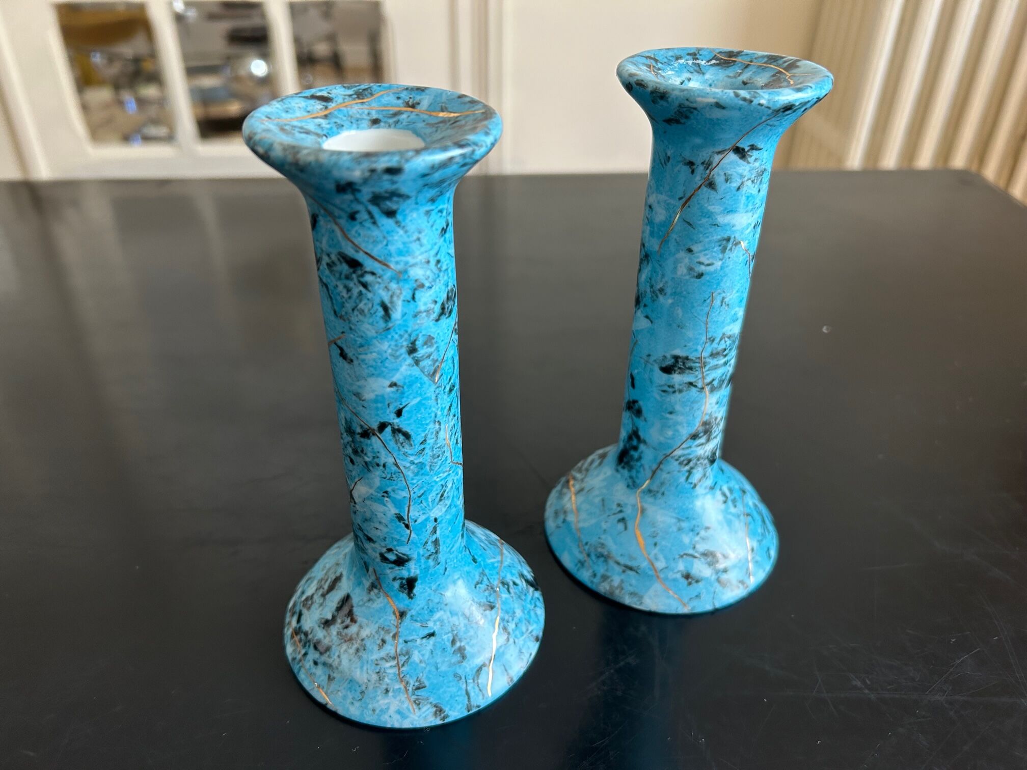 Pair of candlesticks 1980