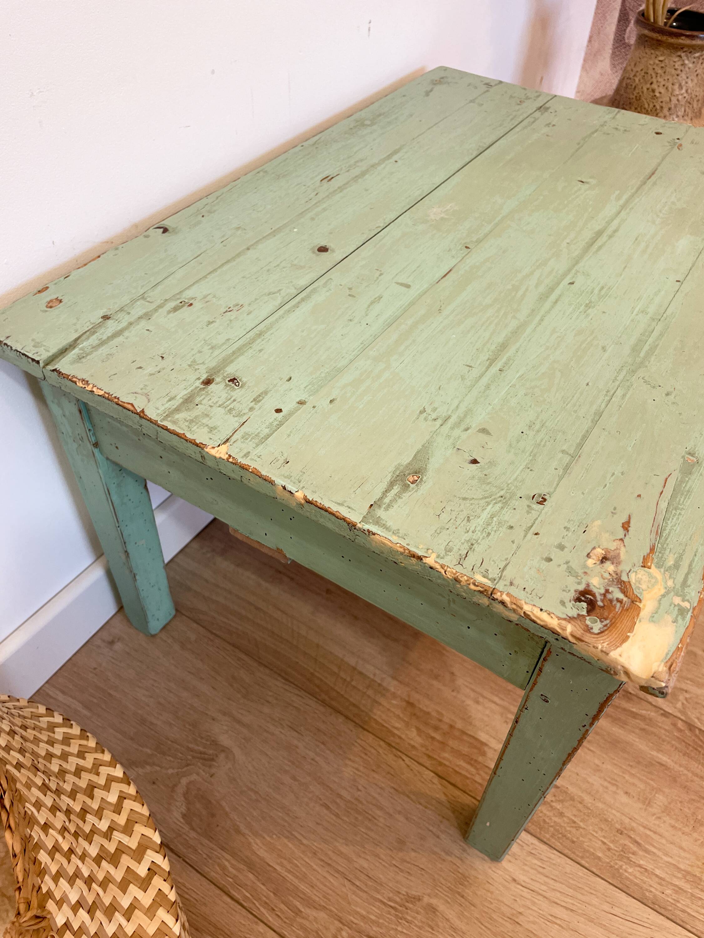 Mini table de ferme - Bureau enfant / Table d'appoint