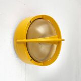 Mid-century Danish metal outdoor wall lamp model Pirate by Eva Koppel, Nils Koppel, Gert Edstrand for Nordisk Solar, 1960s.