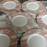 Set of 6 plates of presentation Pavilion Christofle