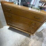 Compass foot chest of drawers