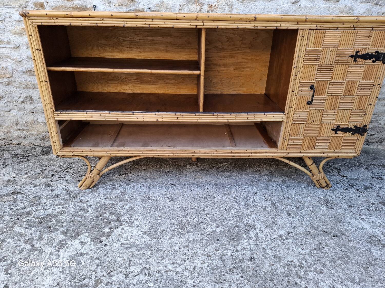 Bamboo sideboard