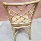 60s bamboo armchair