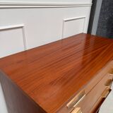 Vintage chest of drawers with spindle legs