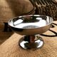 Lot de douze coupes anciennes en inox