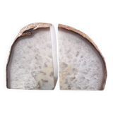 Agate bookends, Geode 60s
