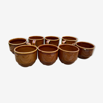 Set of 8 coffee cups