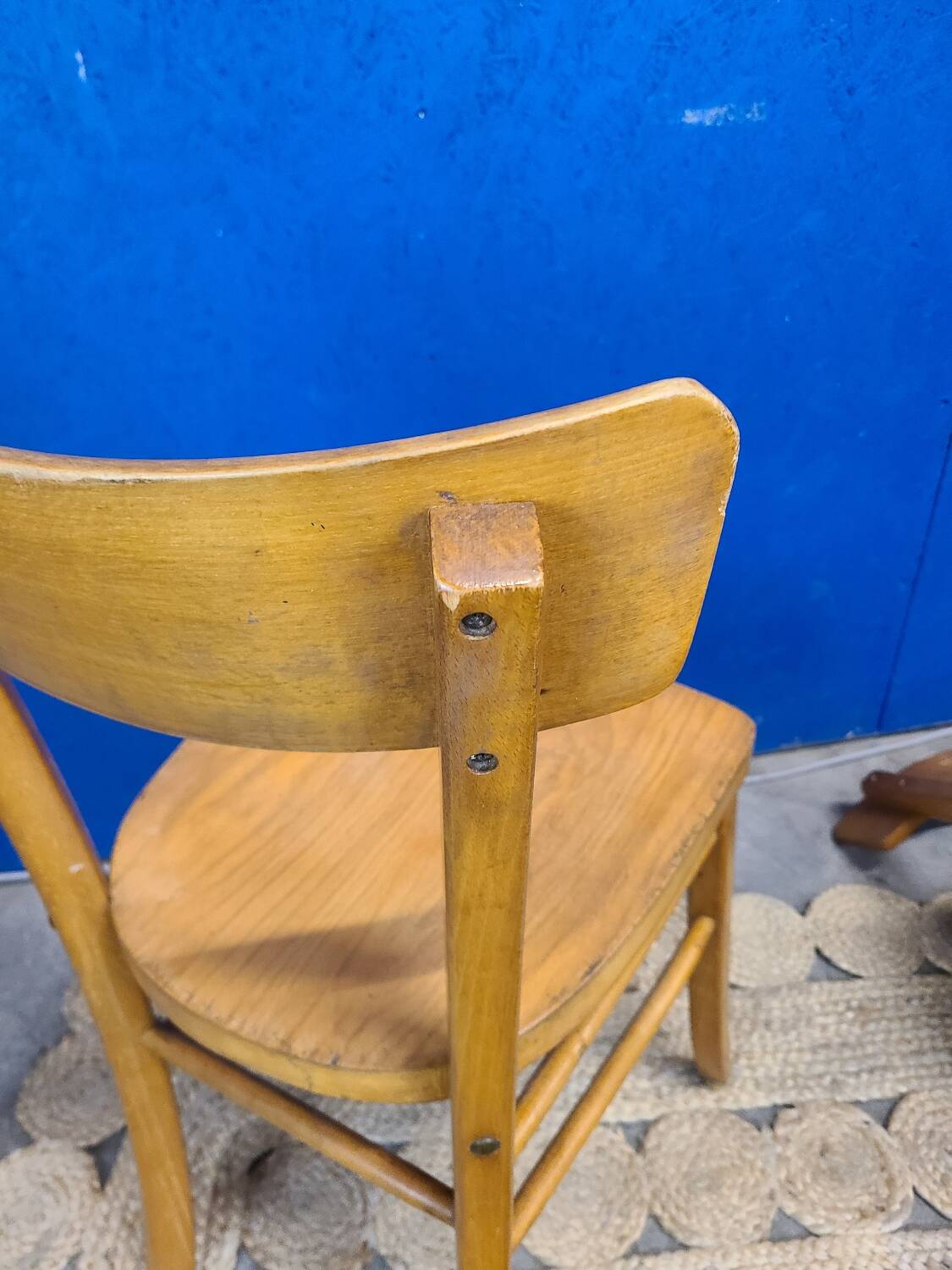 4 vintage luterma bistro chairs