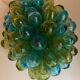 “Cluster” table lamp in blown glass from Syria