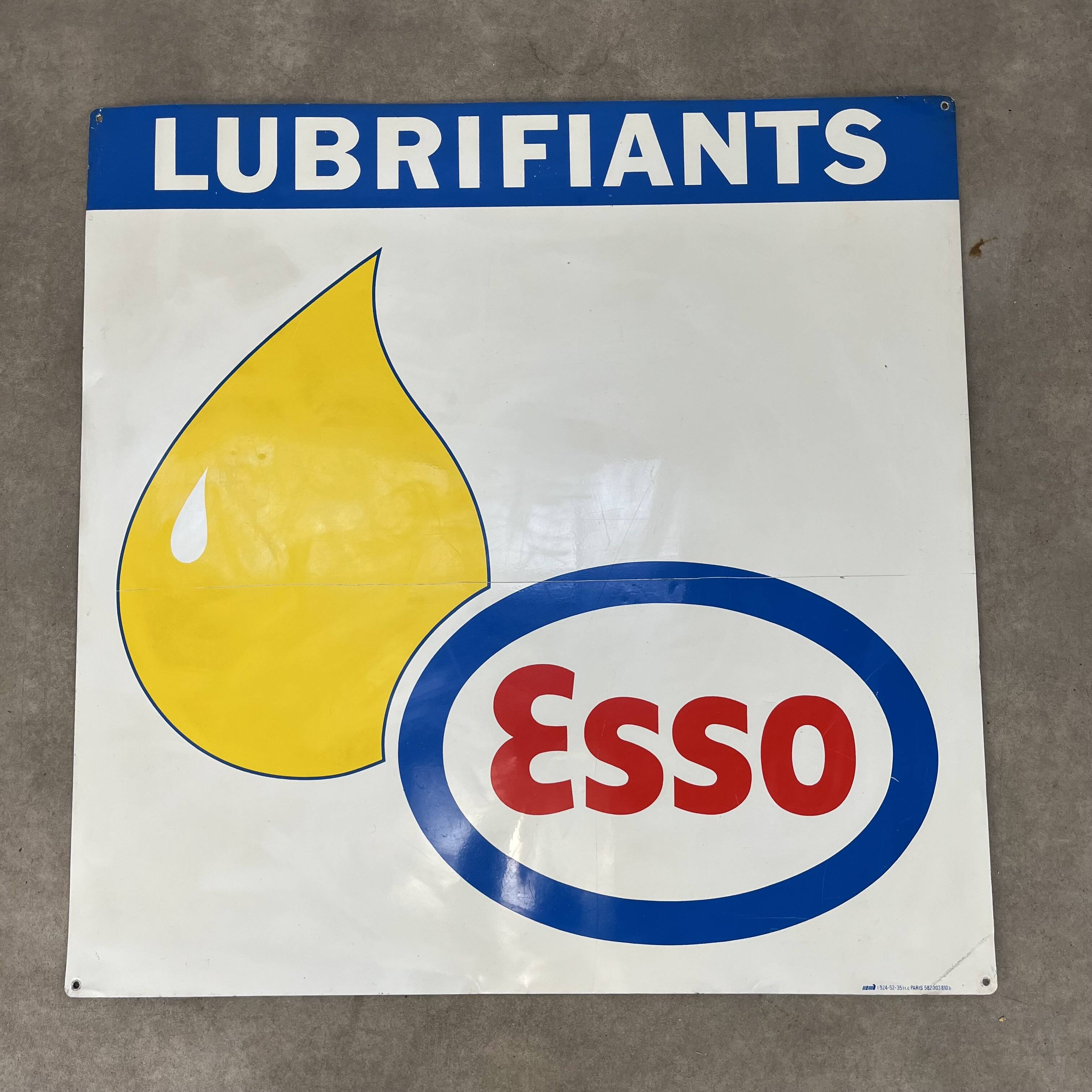 Esso decorative garage plate
