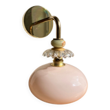 Vintage opaline wall light