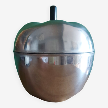 Metal apple ice bucket