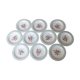 Set de 10 assiettes creuses Salins France fleurs années 50/60