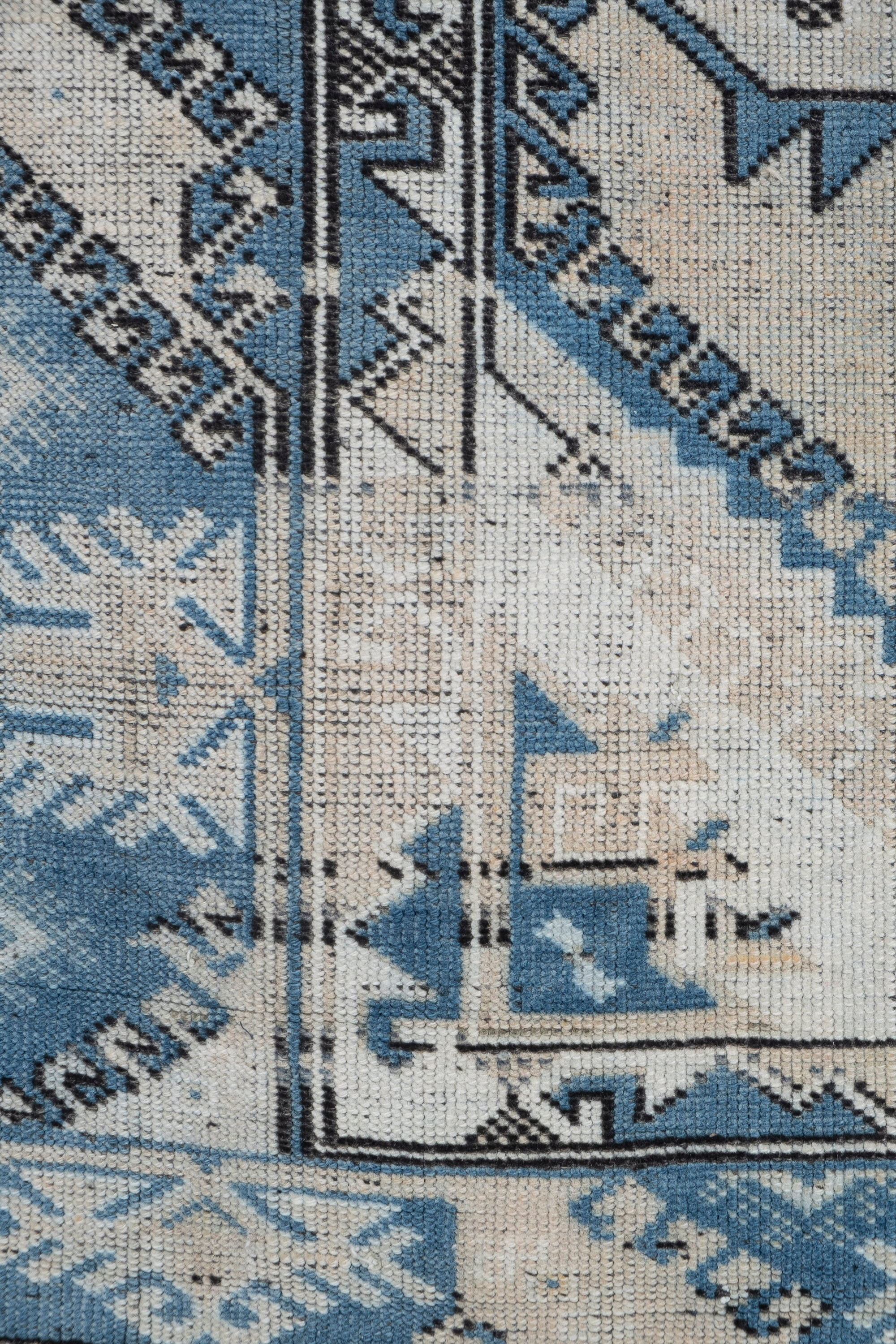 Tapis turc oushak bleu 105 x 175 cm