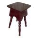 Vintage Bordeaux Turned Legs Wooden Stool #D546