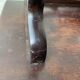 Console art nouveau period in mahogany