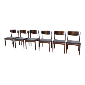 ensemble de six chaises