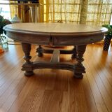 Restored oak coffee table