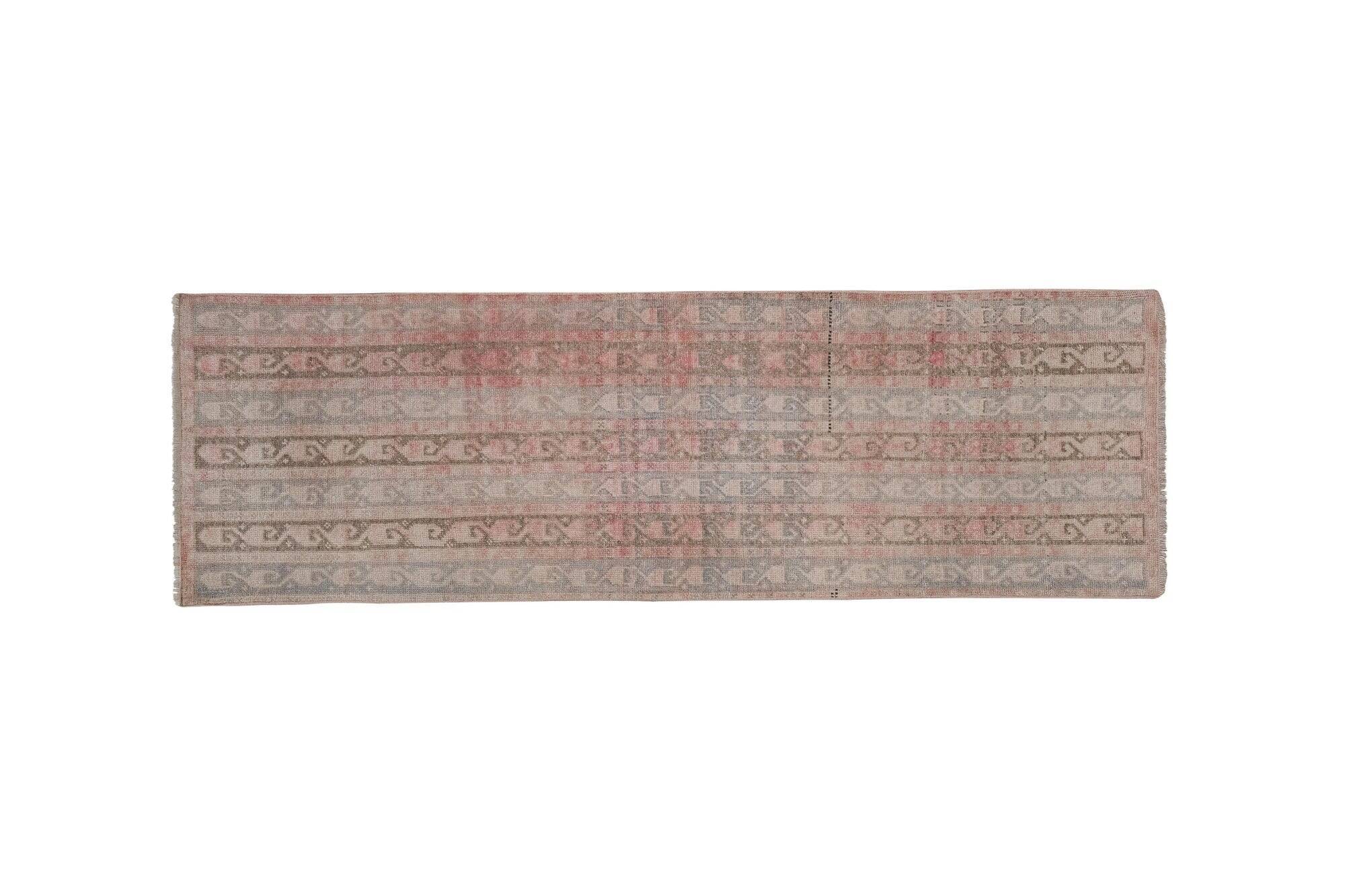 Vintage Turkish hallway rug 75x230 cm