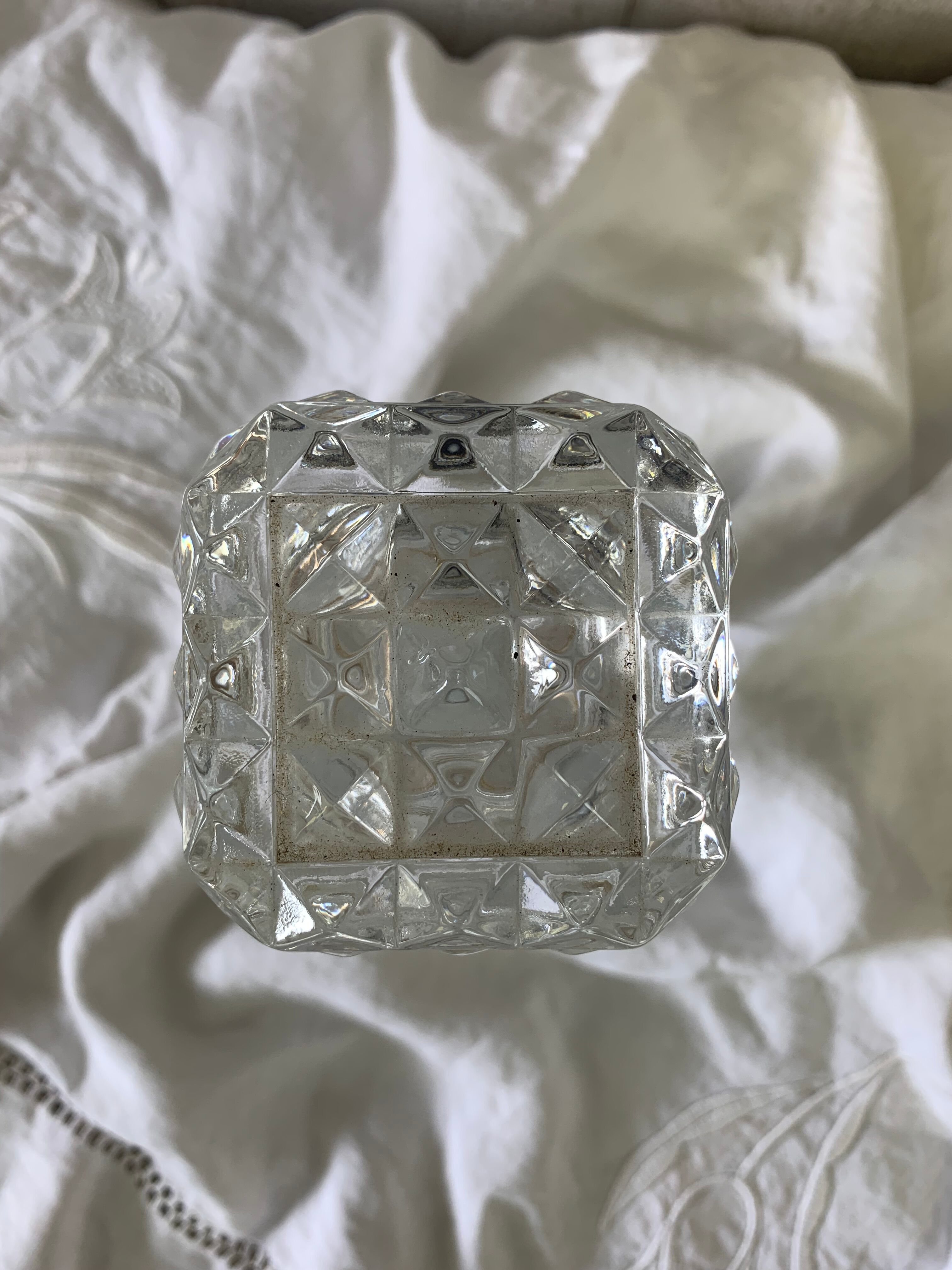 Crystal whisky decanter