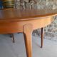 Table ronde scandinave 1960 vintage