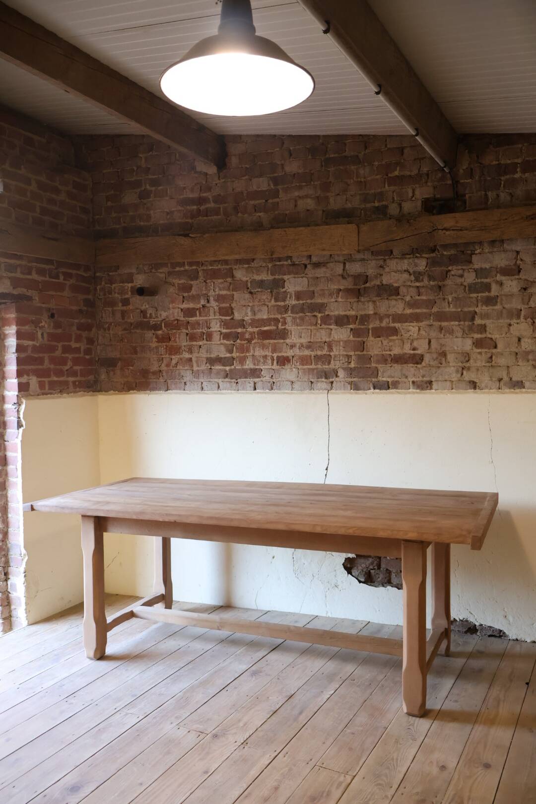 Large rustic farmhouse table