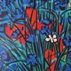 Isis Kischka (1908-1973) - Lithographie en couleurs - Bouquet de fleurs