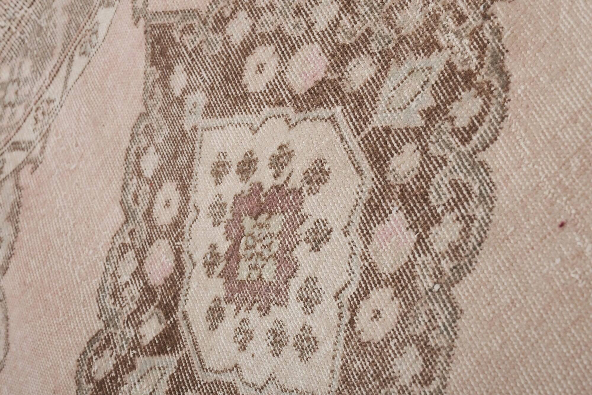 Vintage Turkish hallway rug 86x733 cm