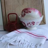 Set of 2 antique ceramic bowls