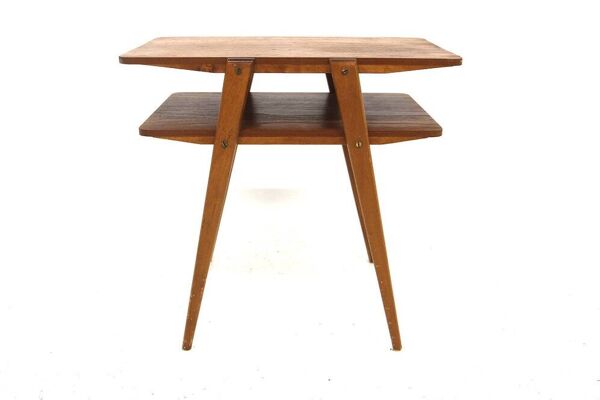 Table de chevet scandinave en teck, Suède 1960