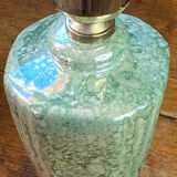 Marbled porcelain lamp base