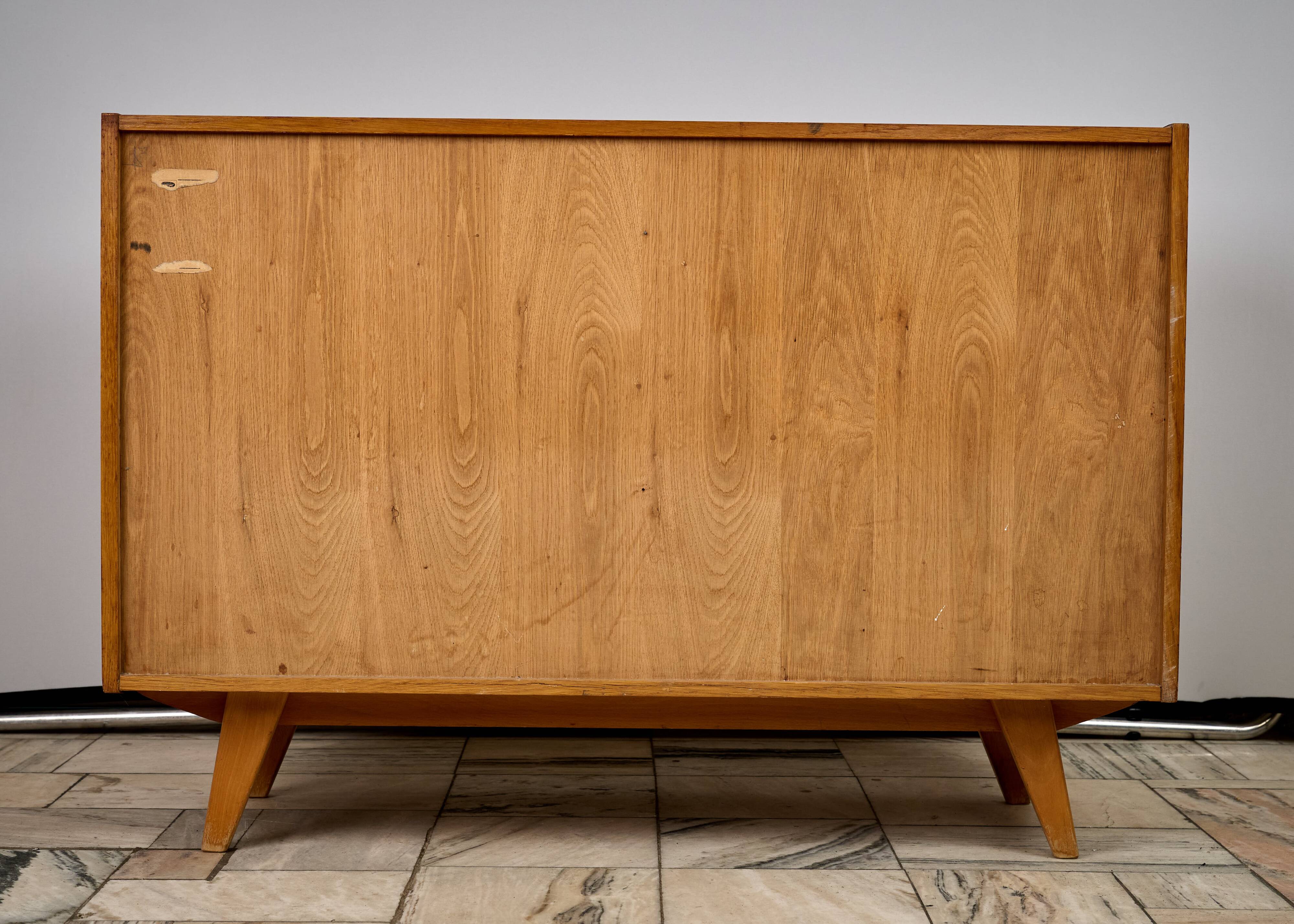 Vintage Oak Sideboard by Jiří Jiroutek, 1960s, Czechoslovakia