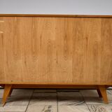 Vintage Oak Sideboard by Jiří Jiroutek, 1960s, Czechoslovakia