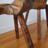 Brutalist tripod stools