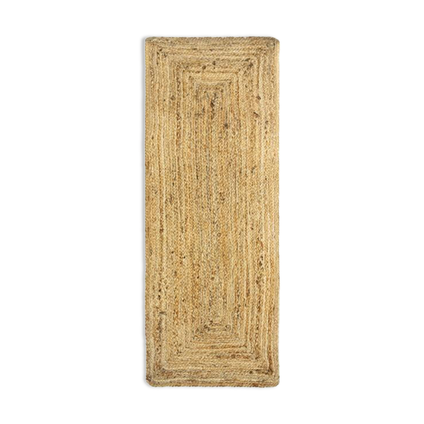 Corridor carpet in jute 45x120 cm