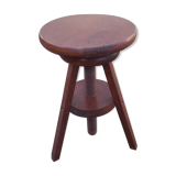 High-adjustable wooden stool