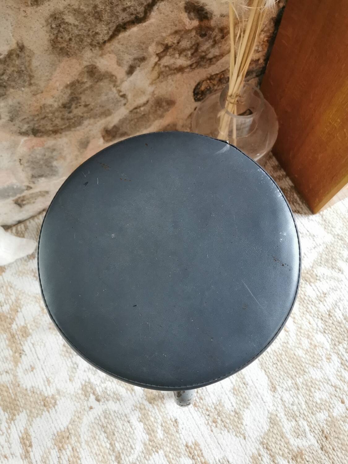Industrial stool, telecom workshop