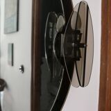 Smoked mirror attributed to Antonio Lupi, 1970s